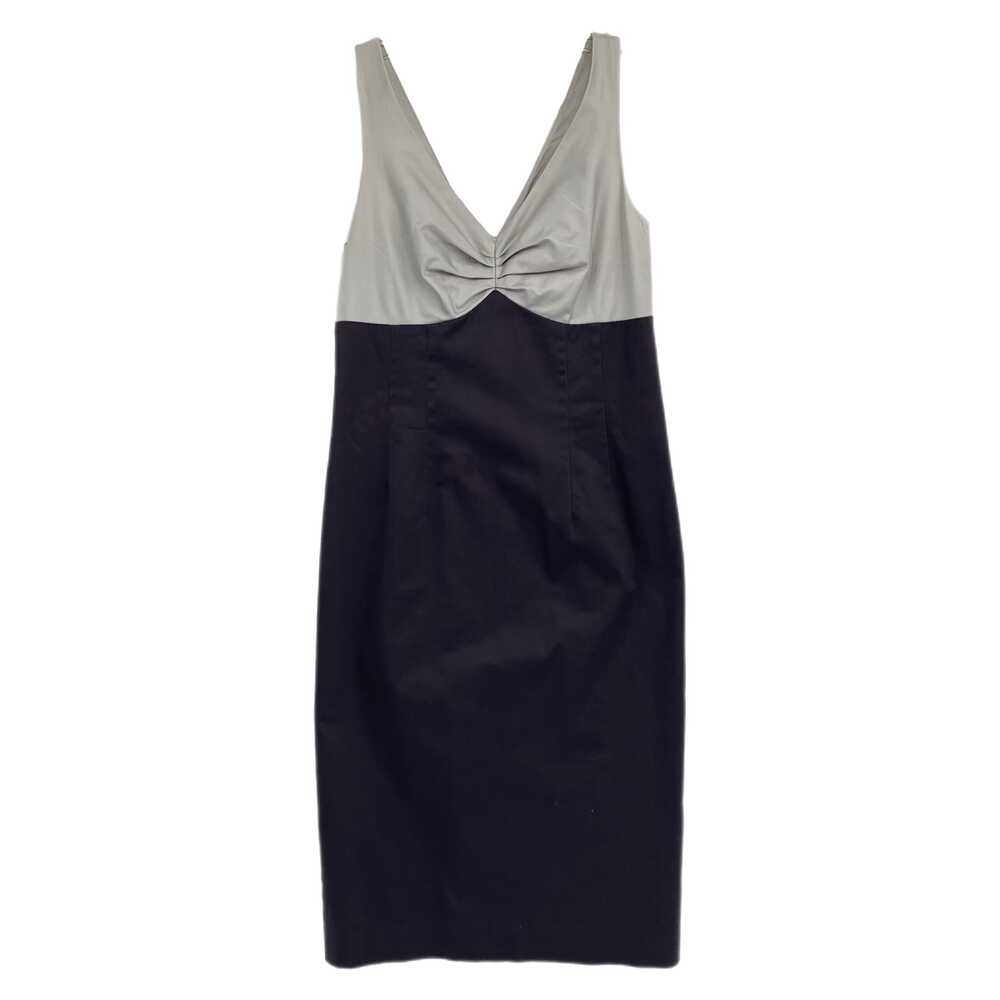 Boden Gray Two-Toned Sleeveless Pencil Midi Dress | Womens 8